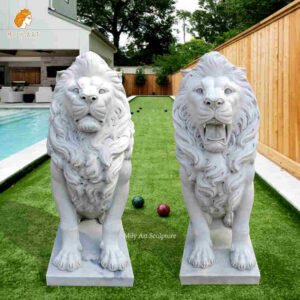 Lion Statue For Garden for sale