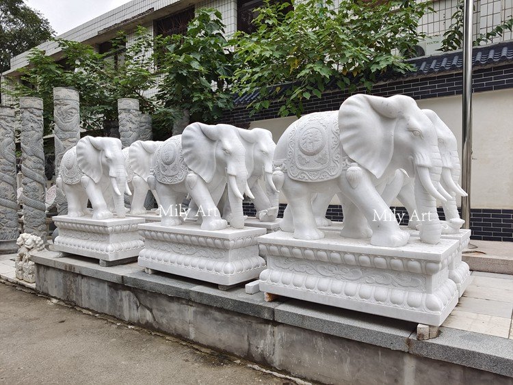 large outdoor elephant statues for sale-Mily Statue