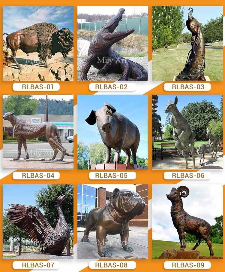large casting bronze tiger statue lifelike outdoor decor for sale 3.1