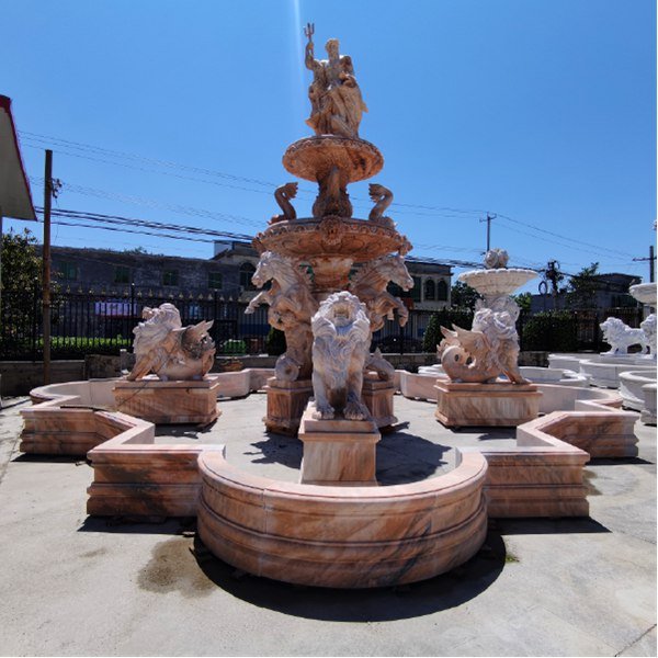 large marble fountain6