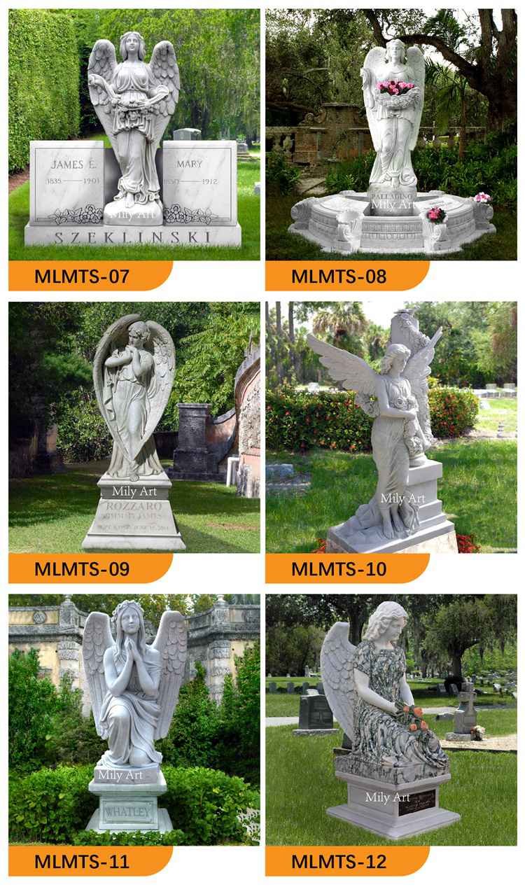 1.2angel statues for graves memorials mily sculpture