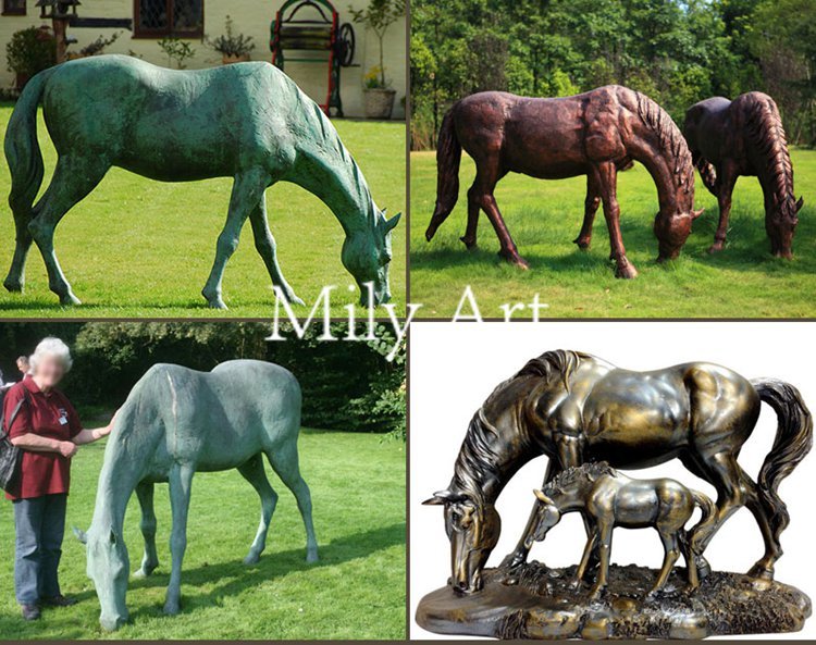 2.1more types of outdoor bronze horse statue mily sculpture