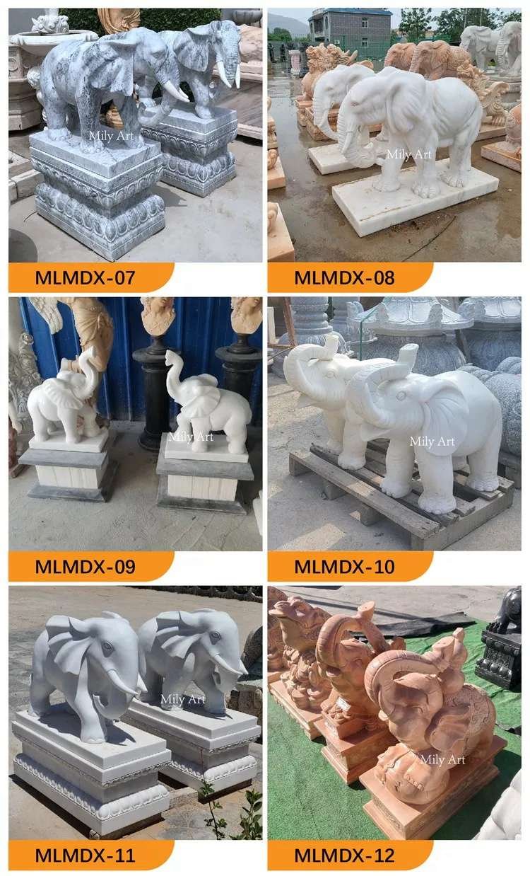2.2more types of large outdoor elephant statues mily sculpture