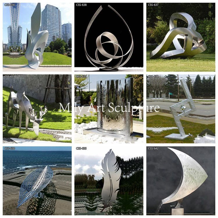 2.2other types of abstract metal sculpture mily sculpture