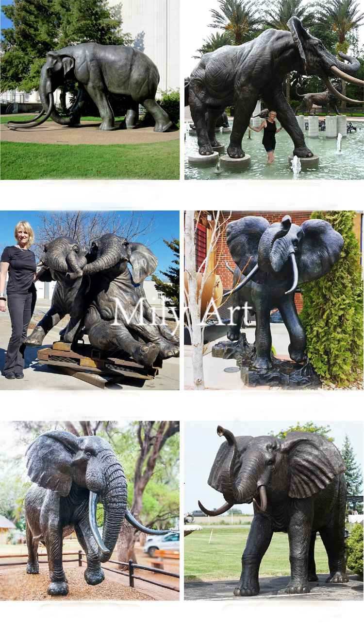 2.3life-size-elephant-statue-Mily-Sculpture