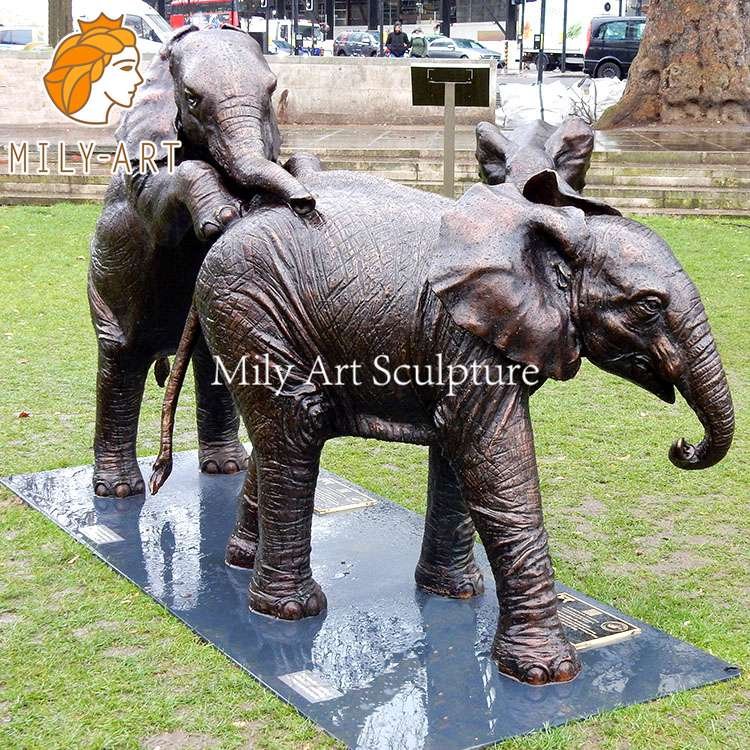 3 large outdoor elephant statues mily sculpture