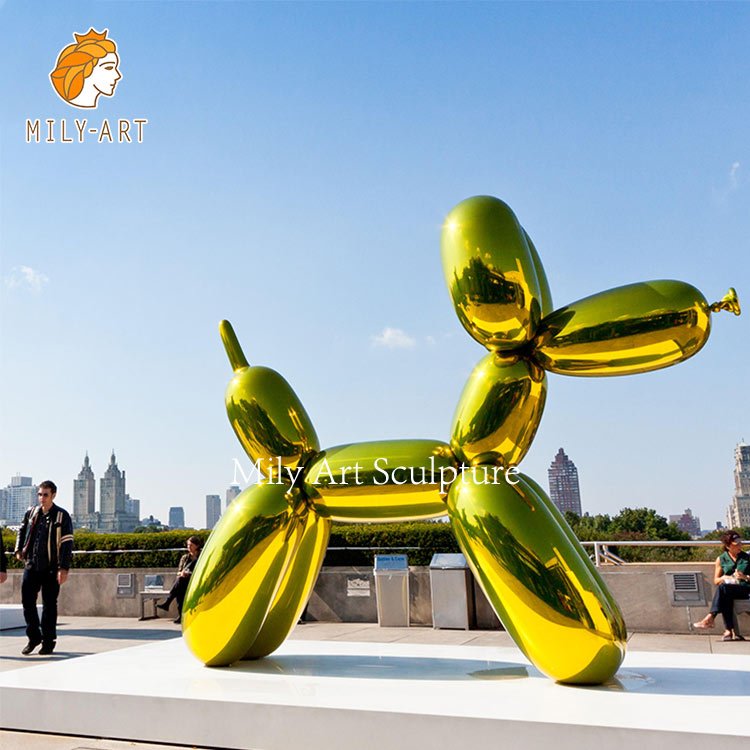 balloon animal dog sculpture-Mily sculpture