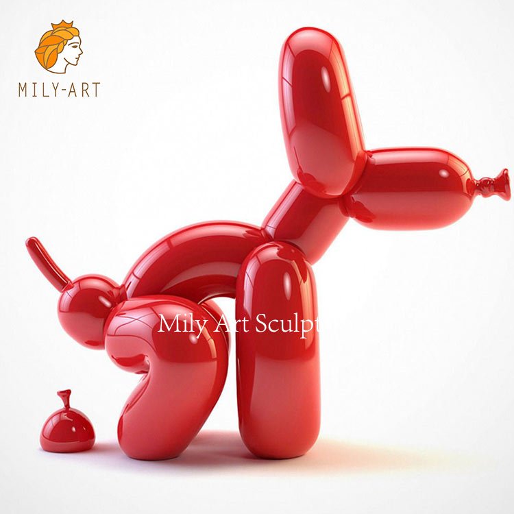 balloon animal dog sculpture-Mily sculpture