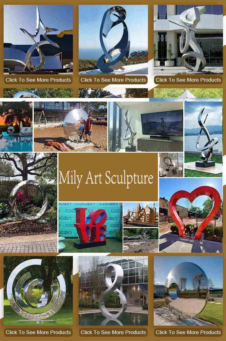 more types of metal sculptures mily sculpture