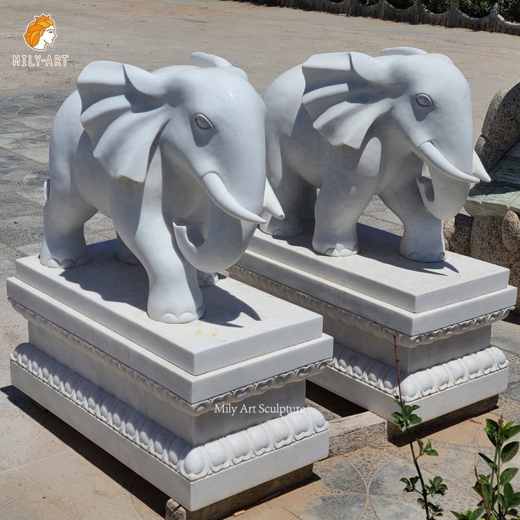 stone elephant statue mily sculpture