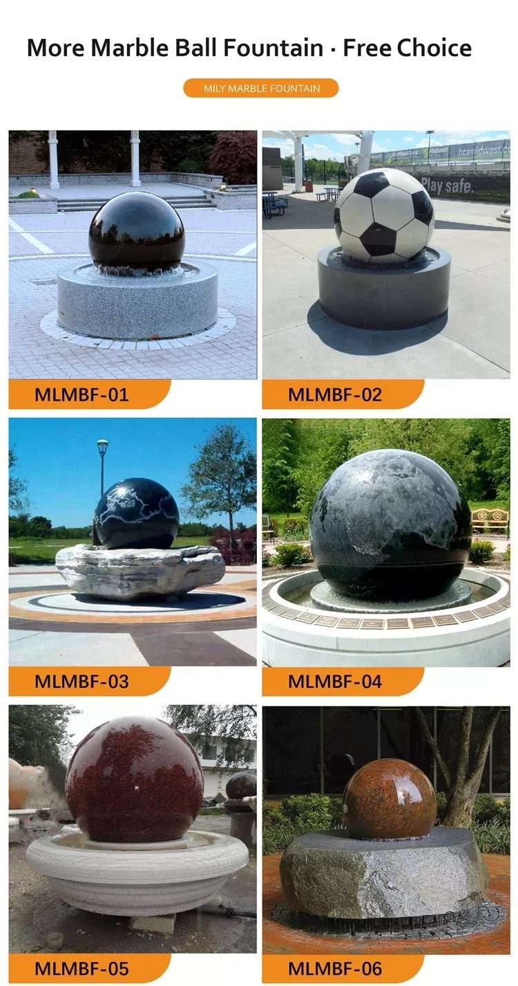 2.1.other types of rolling ball fountain mily sculpture
