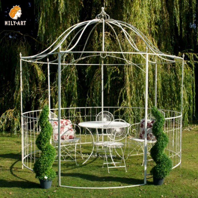 6.iron garden gazebos mily sculpture