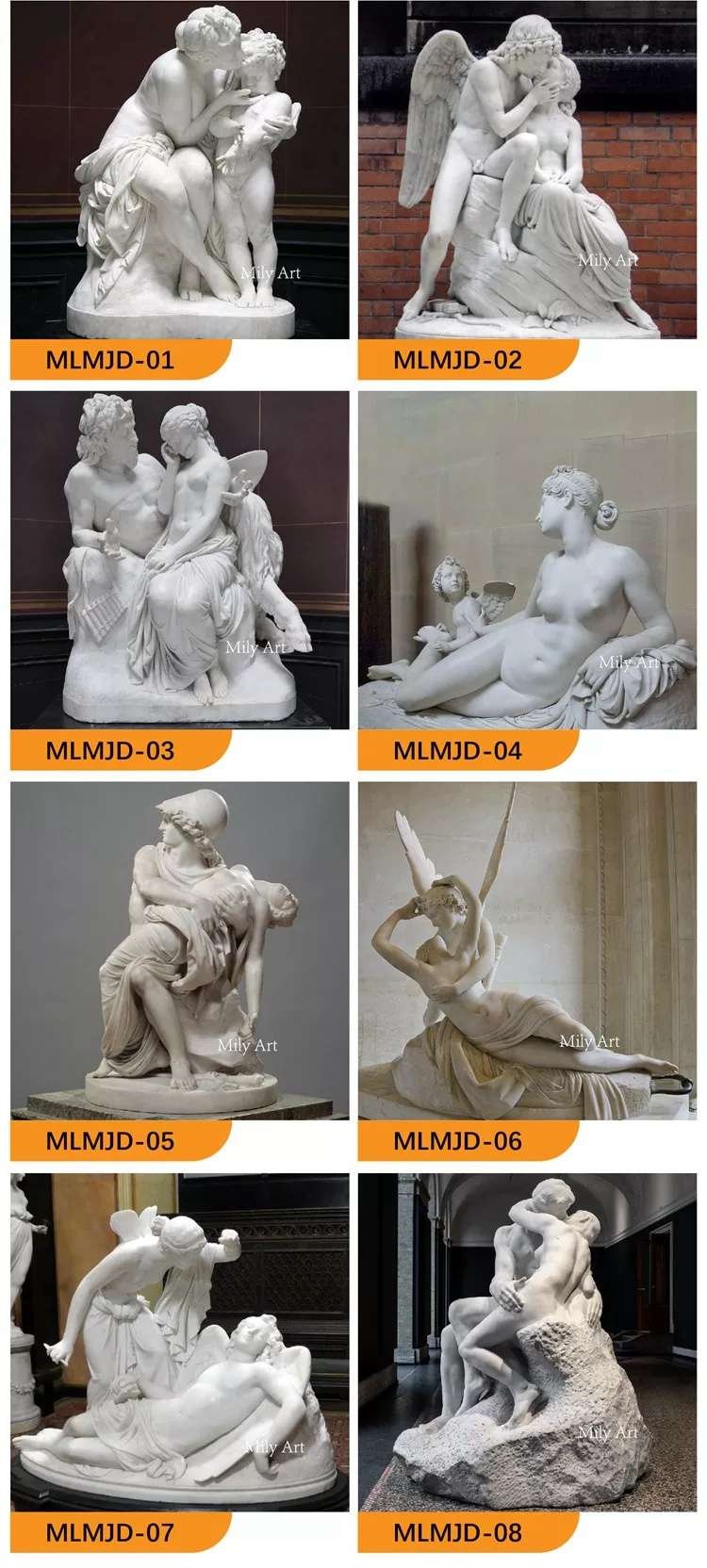 2.1.antique marble statues for sale mily sculpture