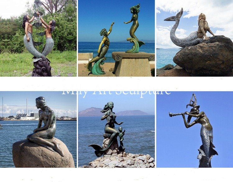 2.1more-types-of-life-size-mermaid-statue-for-sale-Mily-Sculpture