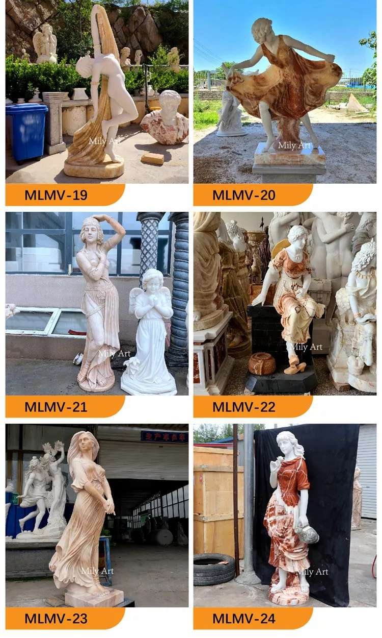 2.4.marble woman statue mily sculpture