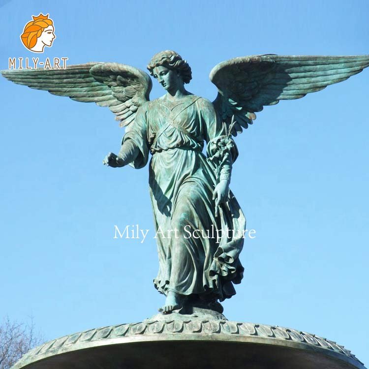2.modern angel statue mily sculpture