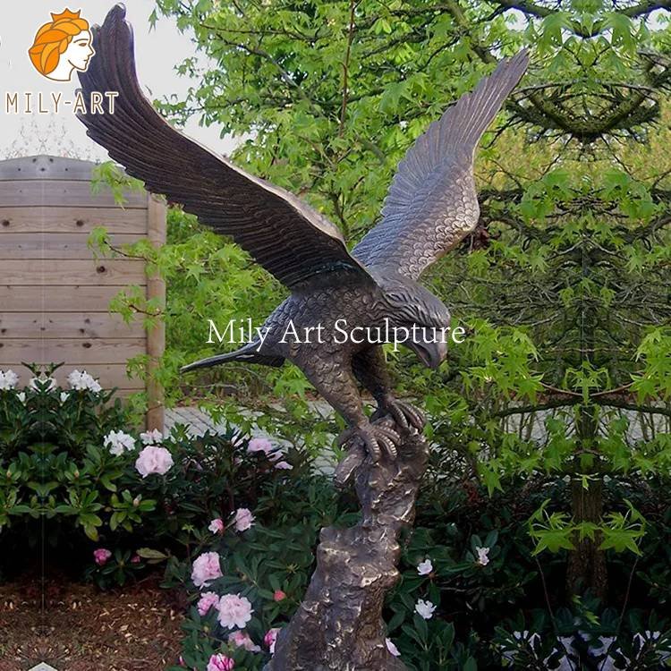 3.bronze eagle statue for sale mily sculpture
