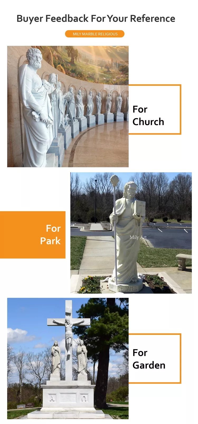 4.1.feedback of marble religious statues mily art sculpture