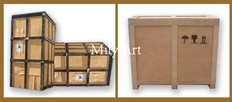 4.1.packaging of outdoor metal sculptures for sale mily sculpture