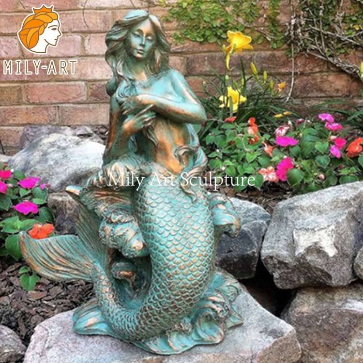 4.mermaid statue decor mily sculpture