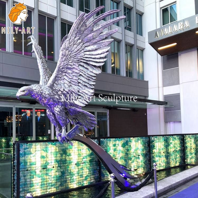 6.bronze eagle statue for sale mily sculpture