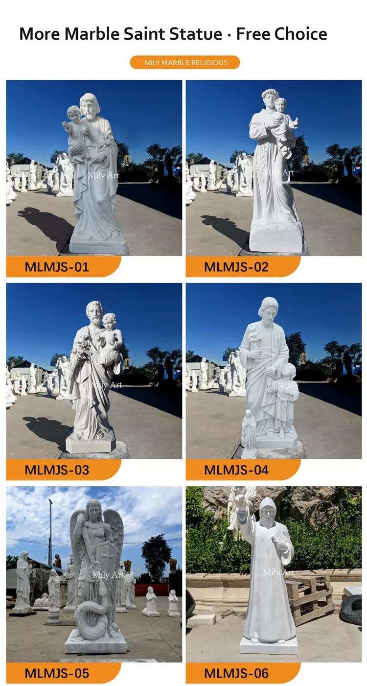 2.1.marble religious statues mily sculpture