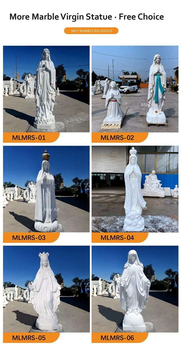 2.1.other marble religious statues mily sculpture