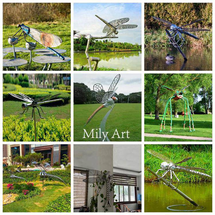 2.1.outdoor dragonfly sculpture mily sculpture