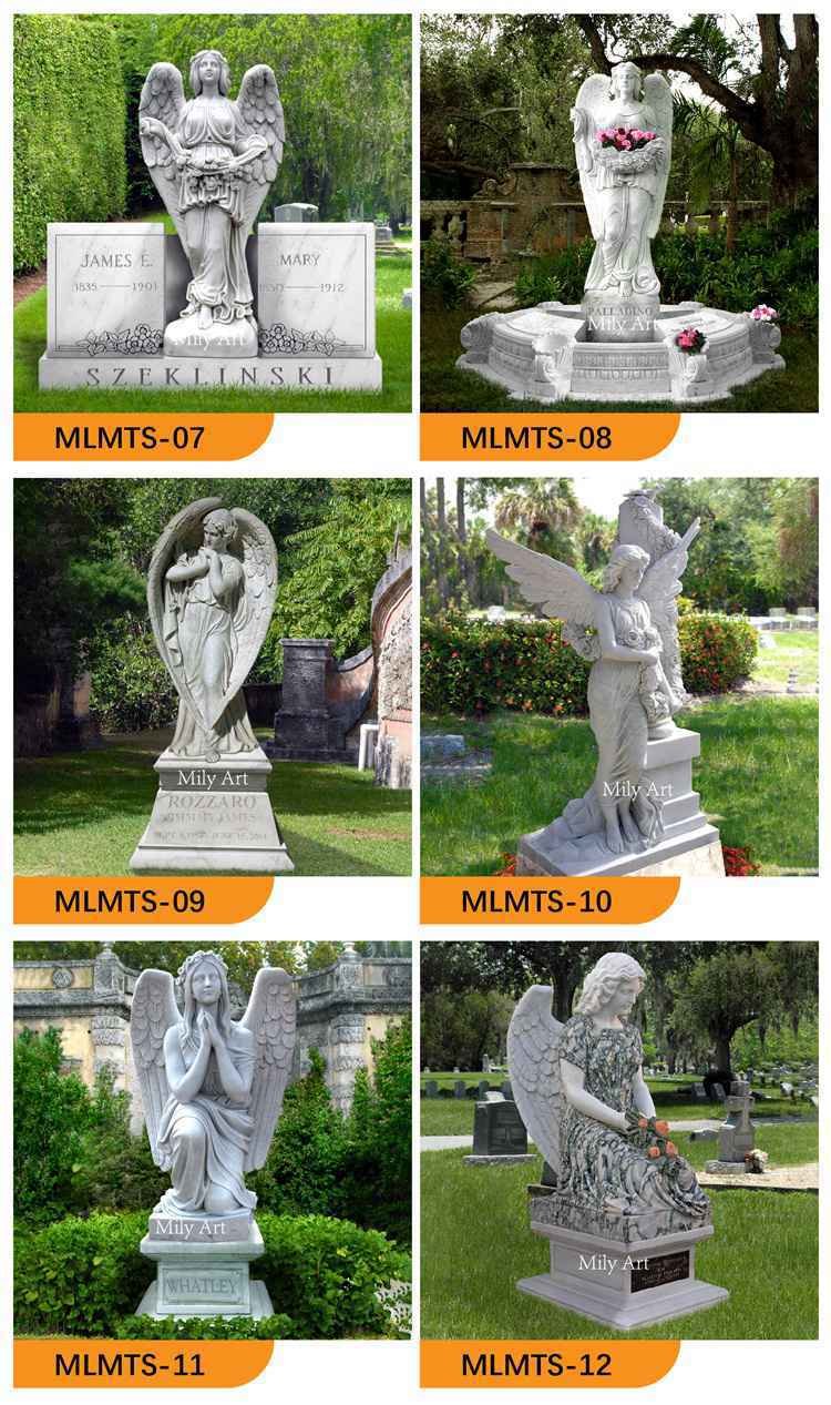 2.2.angel headstones designs mily sculpture