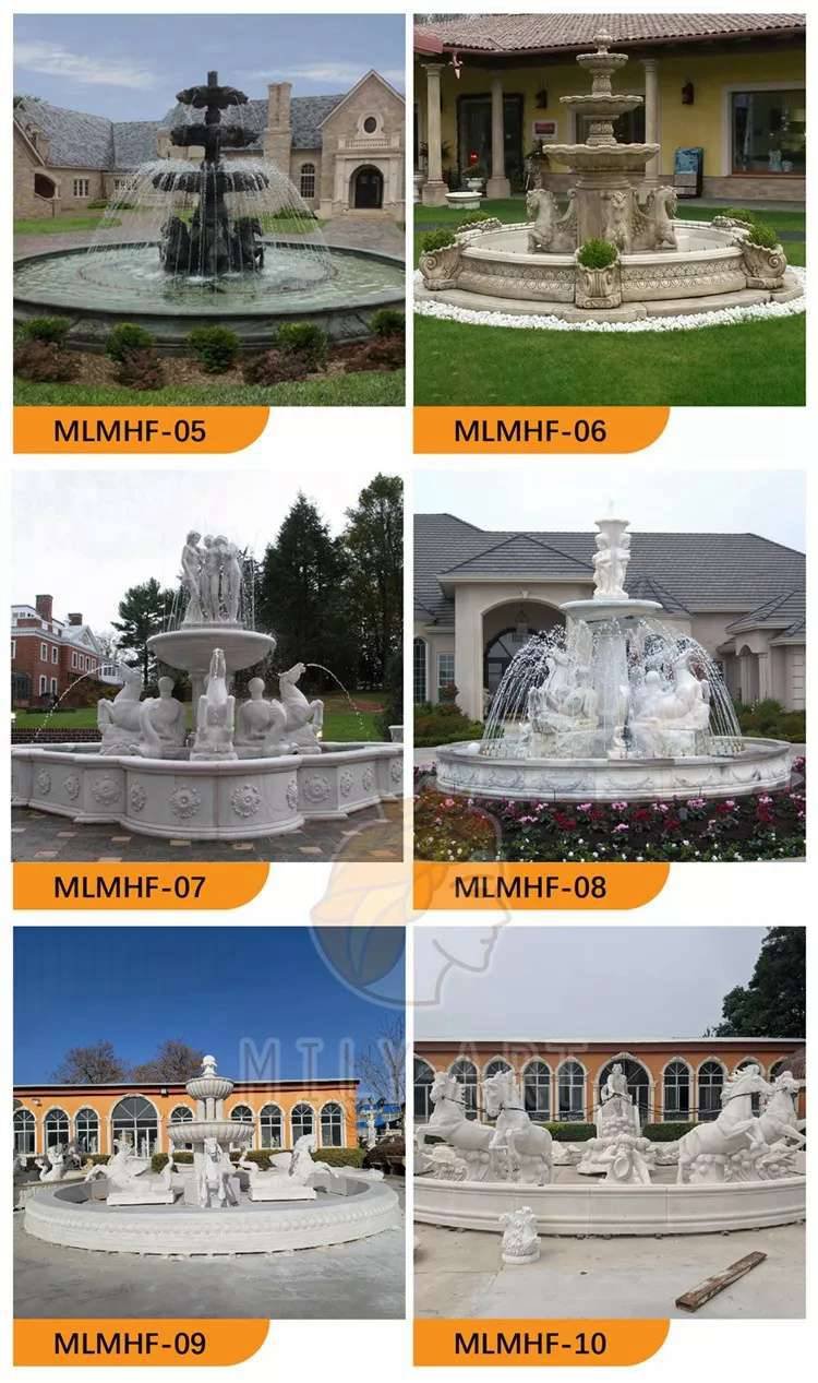 2.2.horse water fountain for sale mily sculpture