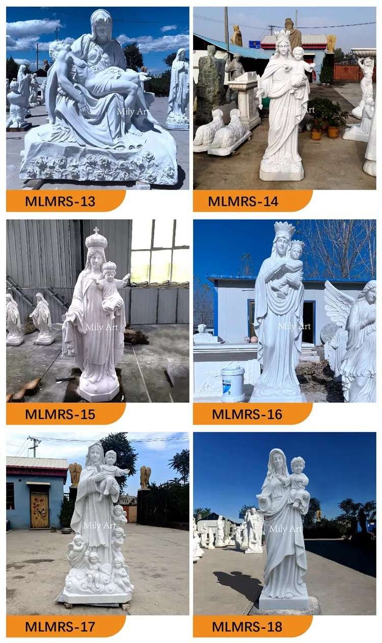 2.3.other marble religious statues mily sculpture
