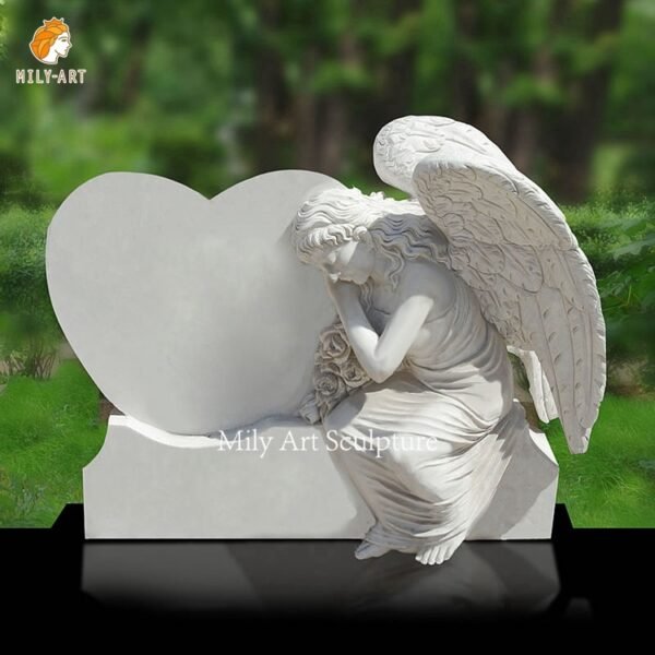 3.guardian angel headstone mily sculpture