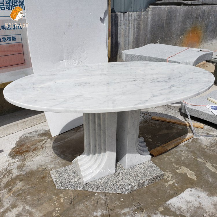 4.marble table for garden mily sculpture