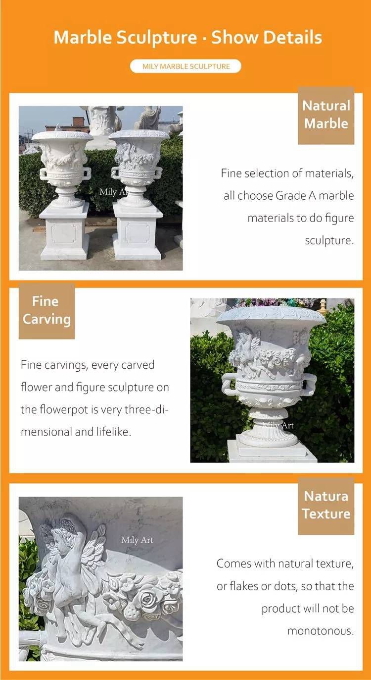 1.2.details of outdoor marble planter mily sculpture
