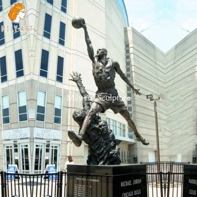 1.michael jordan statue replica mily sculpture