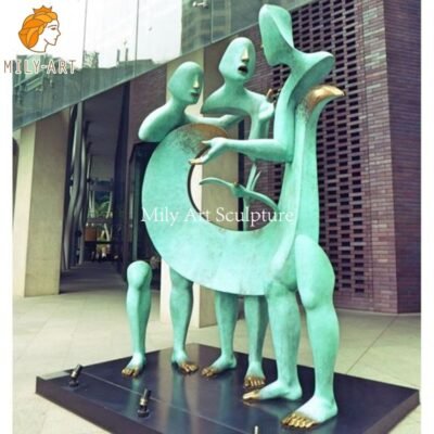 1.abstract human figure sculptures mily sculpture