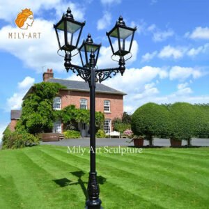 1.cast iron lamp post for sale mily sculpture