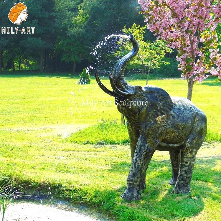 2. large bronze elephant statues mily sculpture