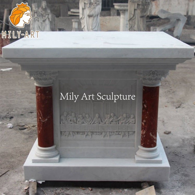 2.catholic marble altar mily sculpture