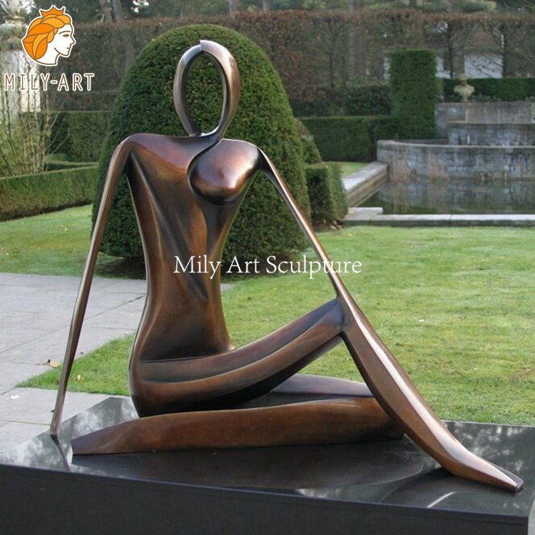 3. abstract human figure sculptures mily sculpture