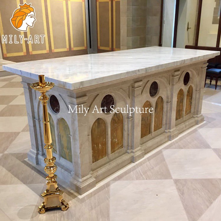 3.catholic marble altar mily sculpture
