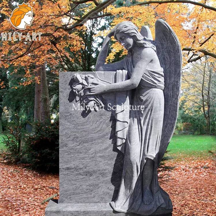 3.angel headstone designs mily sculpture