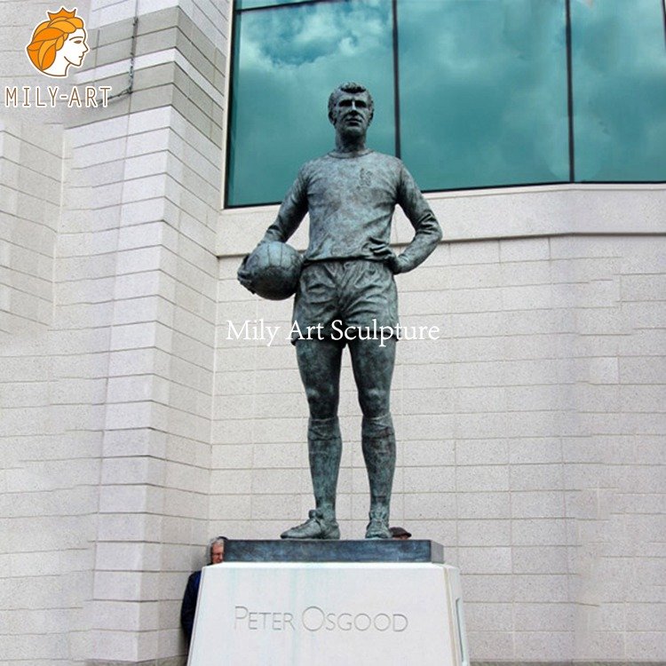 5.bronze sports statues mily sculpture