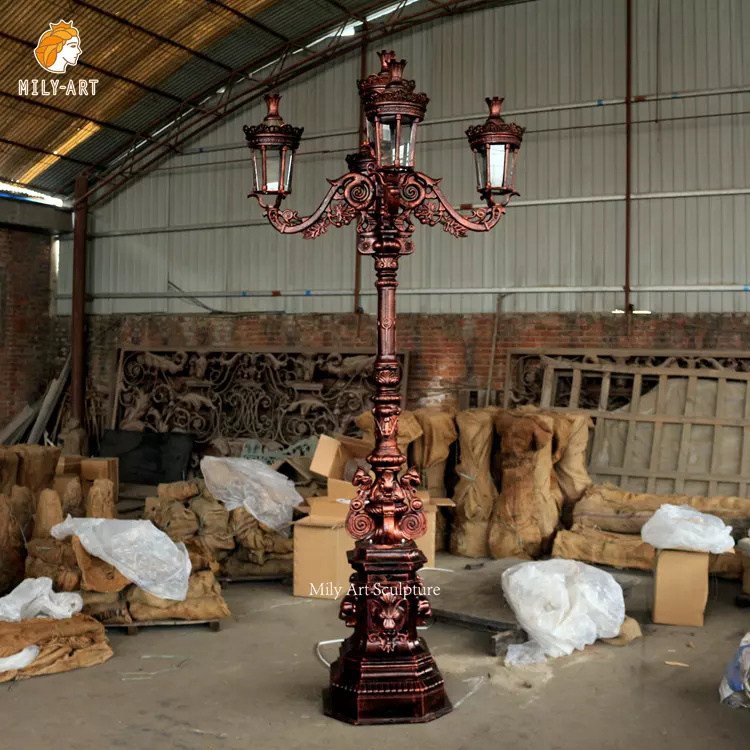 6.cast iron lamp post for sale mily sculpture