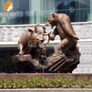 1.bull and bear statue for sale mily sculpture