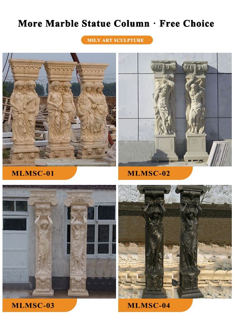 3.1.marble columns for sale mily sculpture