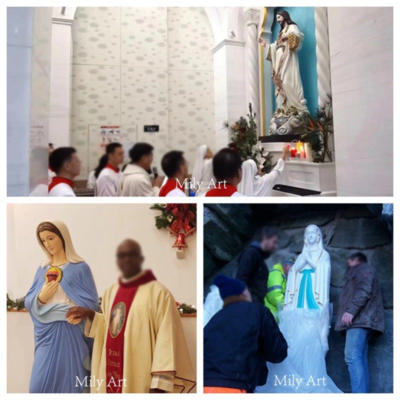 4.1.feedback of marble religious statues mily sculpture
