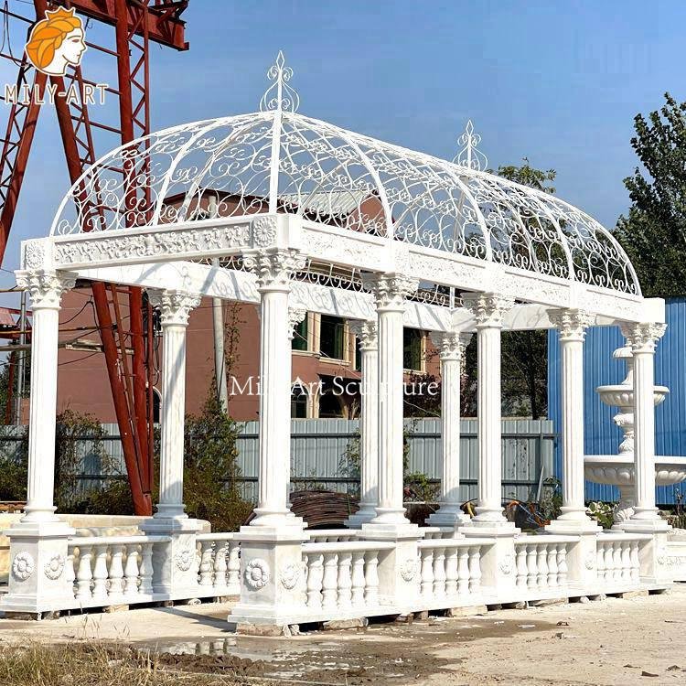 1.column gazebo mily sculpture