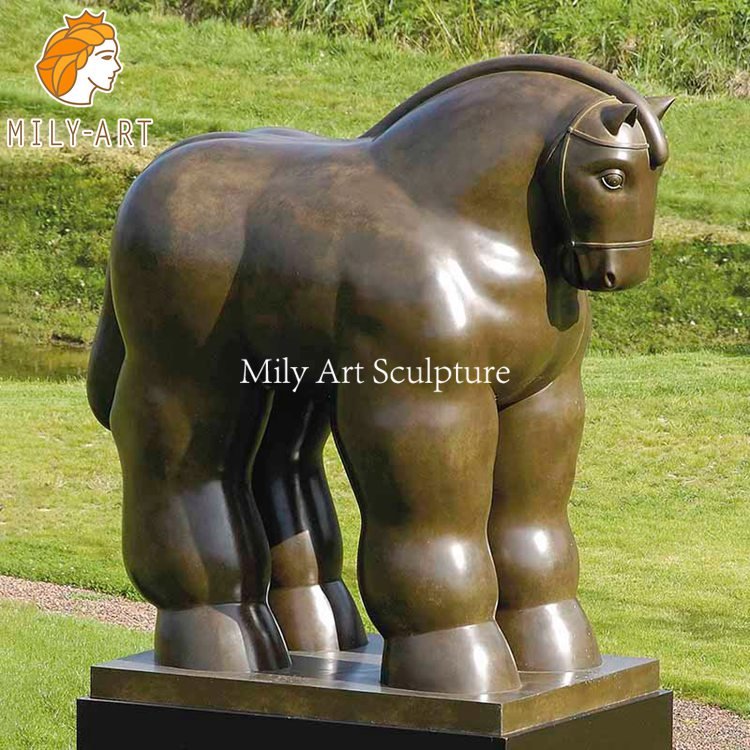 2.fat horse sculpture mily sculpture