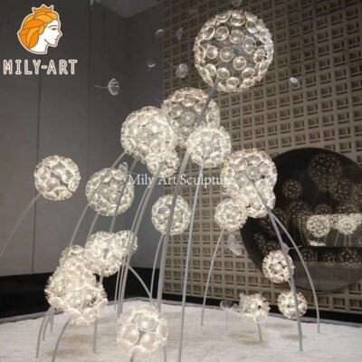 1.dandelion statue-Mily Sculpture